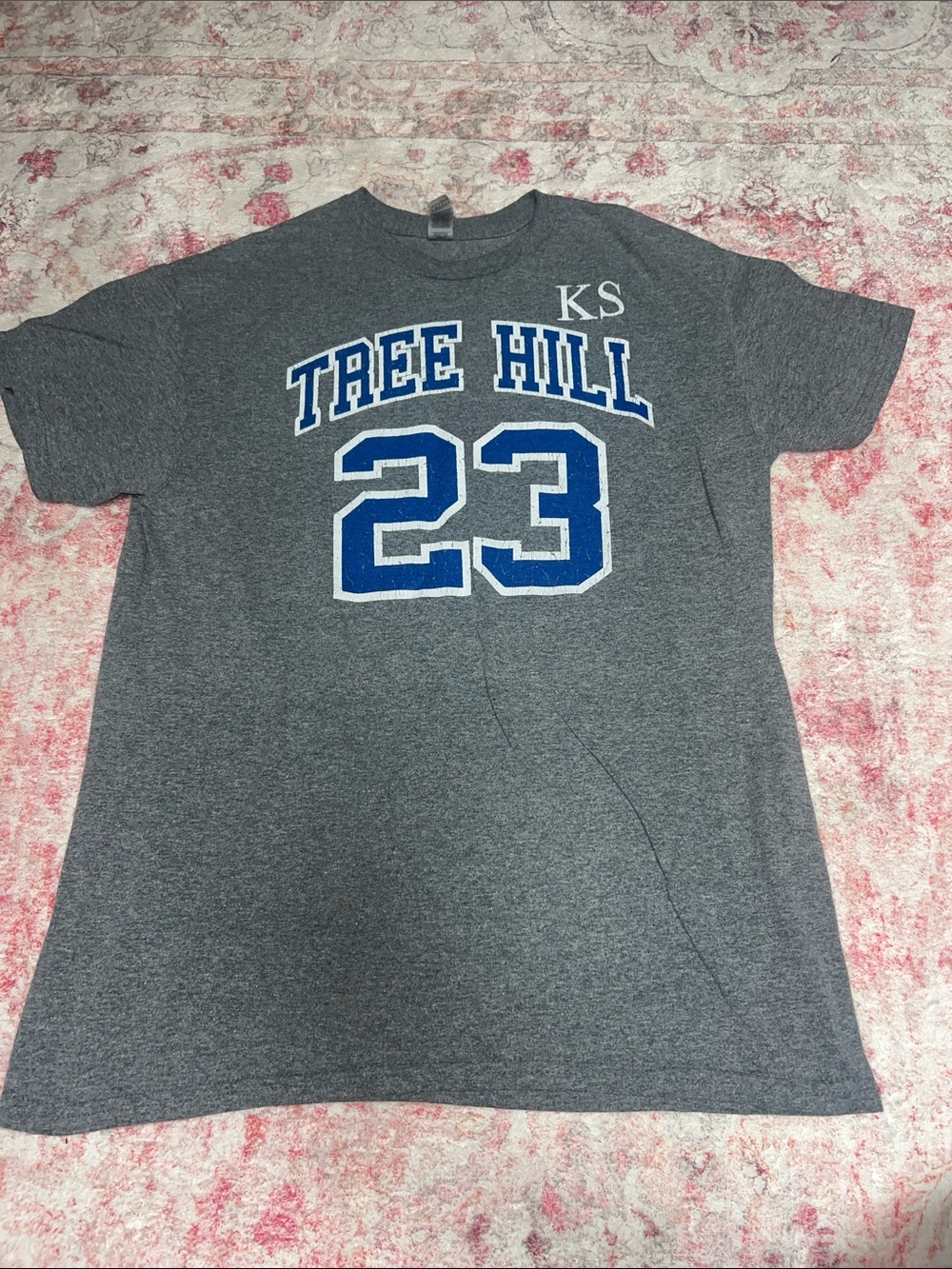 Grey One Tree Hill Nathan Scott “23” Short Sleeve Tee